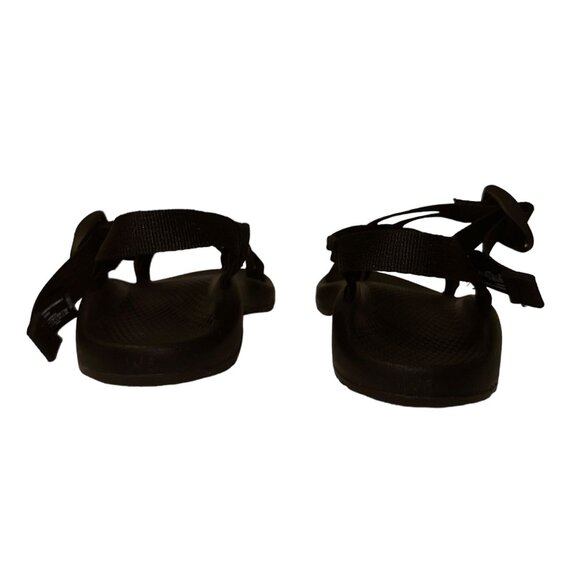 New Open Chaco Womens ZX2 Classic Sandals 6 Black Adjustable Strap - Picture 7 of 10